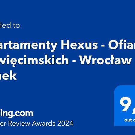 Apartamenty Hexus - Ofiar Oswiecimskich - Wroclaw Centrum Rynek Esterno foto