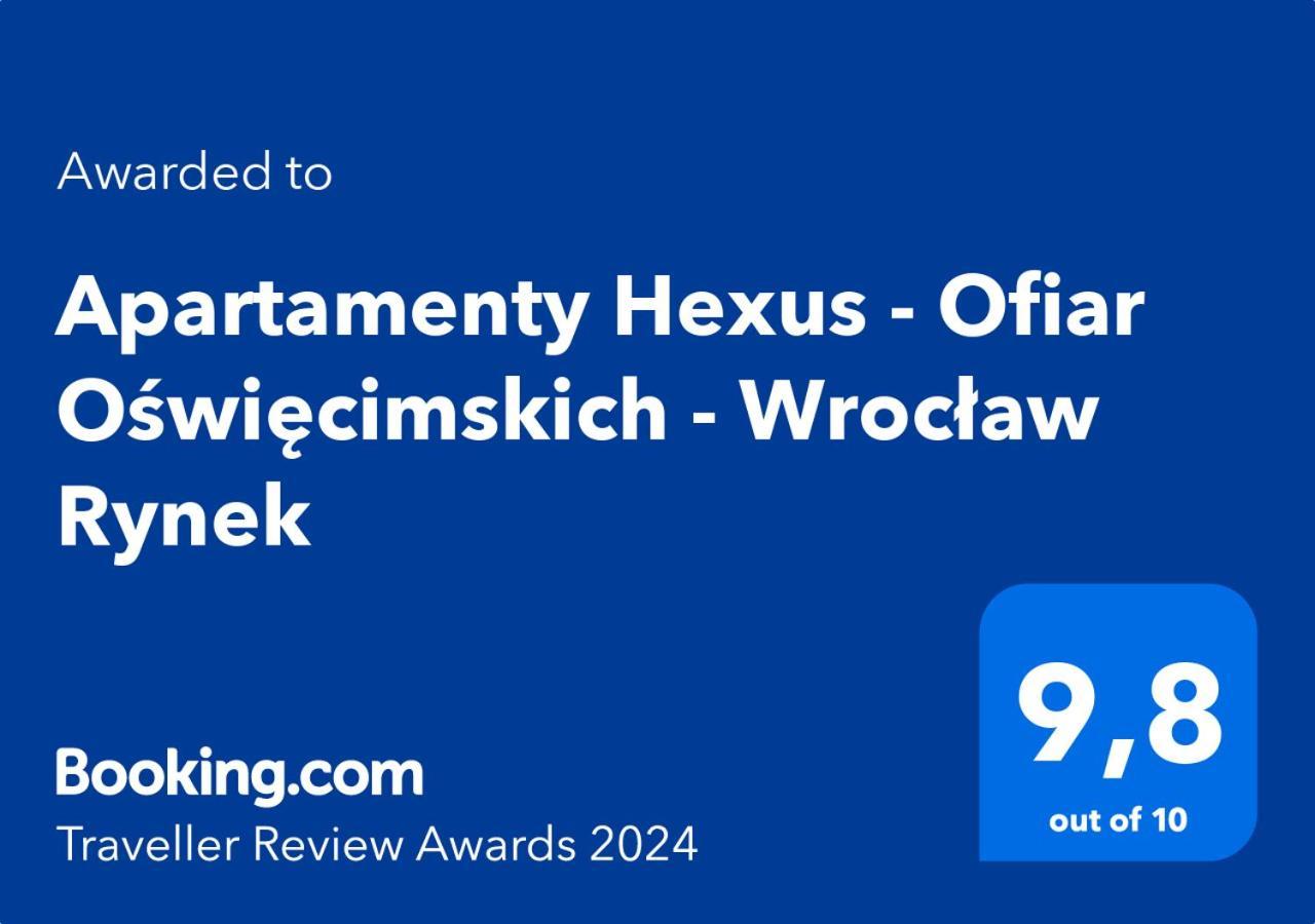 Apartamenty Hexus - Ofiar Oswiecimskich - Wroclaw Centrum Rynek Esterno foto